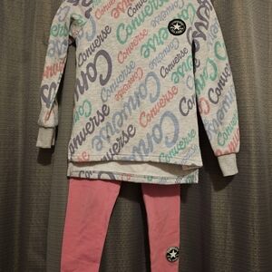 Converse Kids Matching Set - Multicolor and Pink